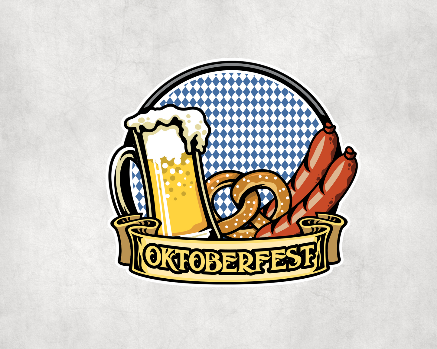 2 x Oktoberfest Beer Germany Luggage Travel Stickers Decals Sticker Laptop