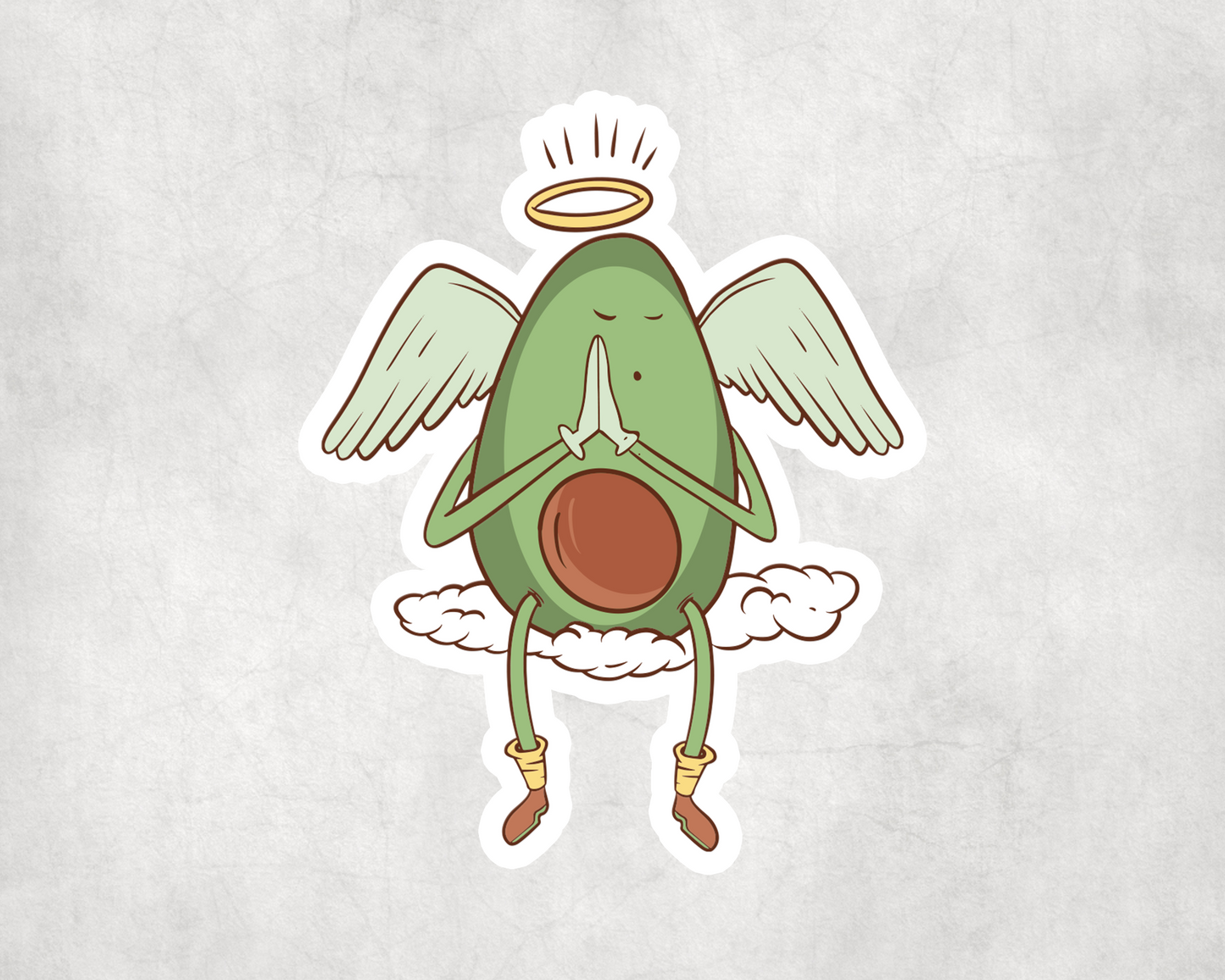 2 x Holy Guacamole Avocado Scrapbook Scrapbooking Art Laptop Decals Stickers