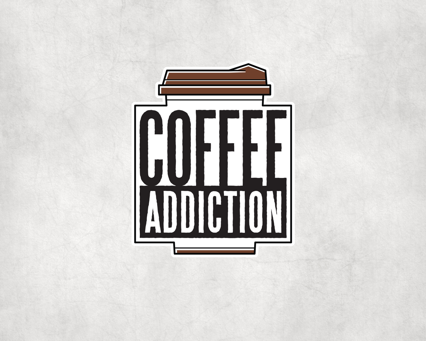 2 x I Like Coffee 2 People Vinyl Stickers Sticker Laptop Decals