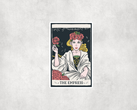 2 x  The Emperess Tarot Card Stickers Vinyl Sticker Laptop Tablet