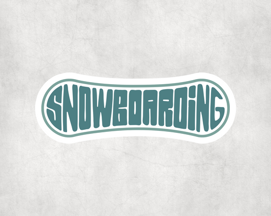 2 x Snowboarding Ski Snowboard  Stickers Decals Sticker Laptop
