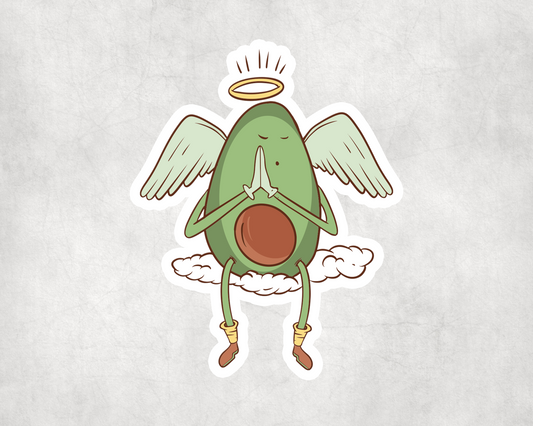 2 x  Holy Guacamole Avocado Scrapbook Scrapbooking Art Laptop Decals Stickers