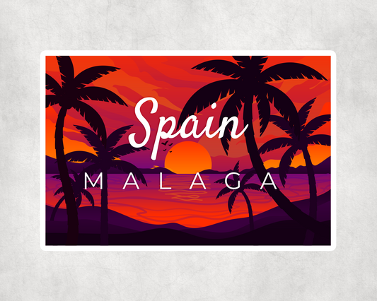 2 x Spain Ibiza Travel Luggage Stamp Scrapbook Stickers Sticker Laptop Decals