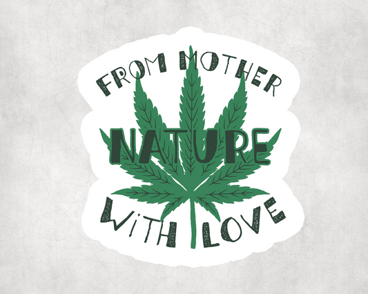 2 x Smoke Ganja Leaf Weed 420 Everyday Sticker Car Bike Laptop Indoor Decals