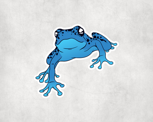 2 x Dart Frog Animal Scrapbook Vinyl Sticker Bike iPad Laptop Tablet
